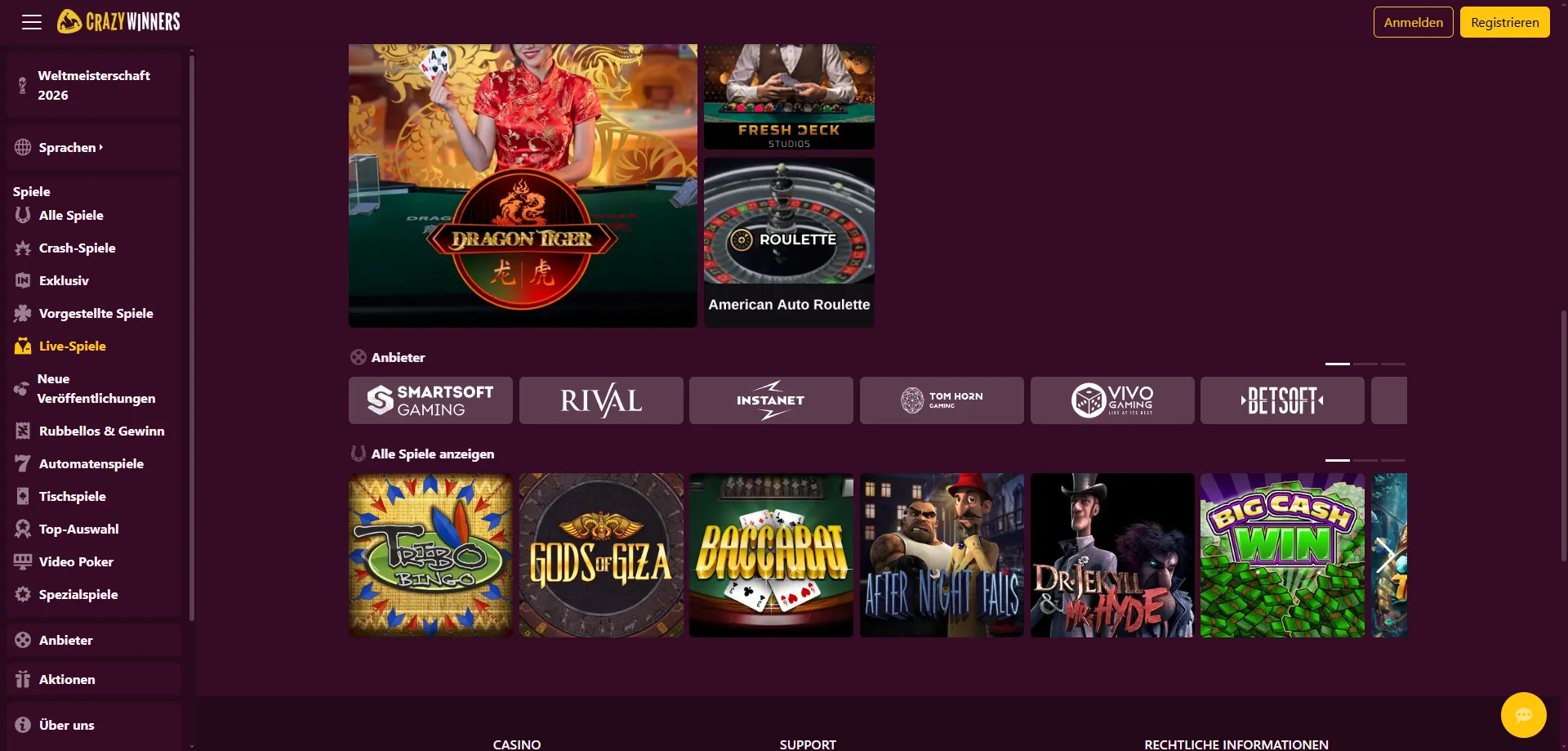 Slots spielen: Von klassisch bis modern — Crazy Winners