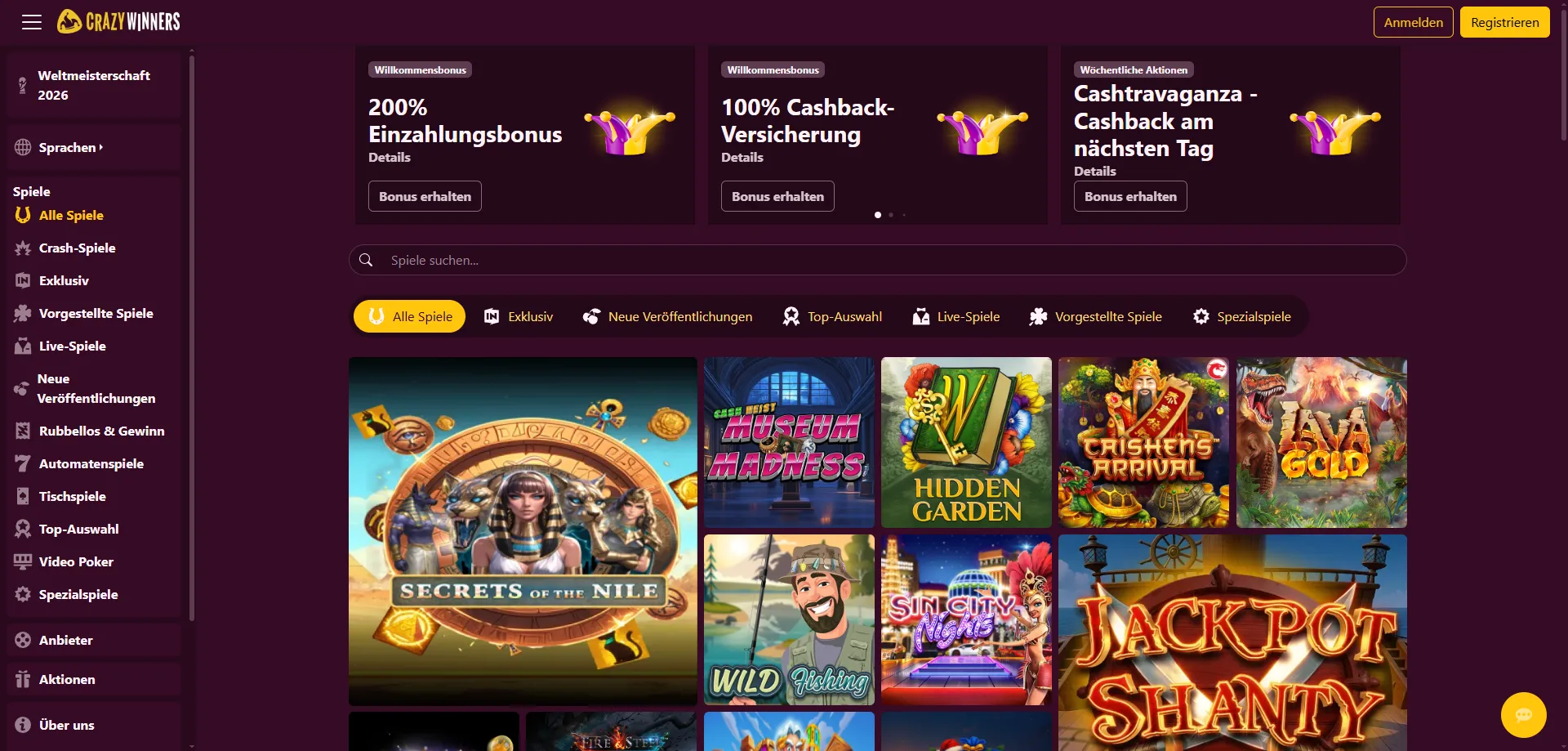 Warum Crazy Winners Casino Österreich besonders überzeugt — Crazy Winners